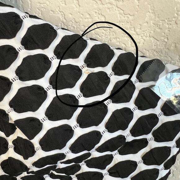 Joseph Ribkoff Size 14 White And Black Textured Jacket Lagenlook Art To Wear Af4 - Picture 5 of 9